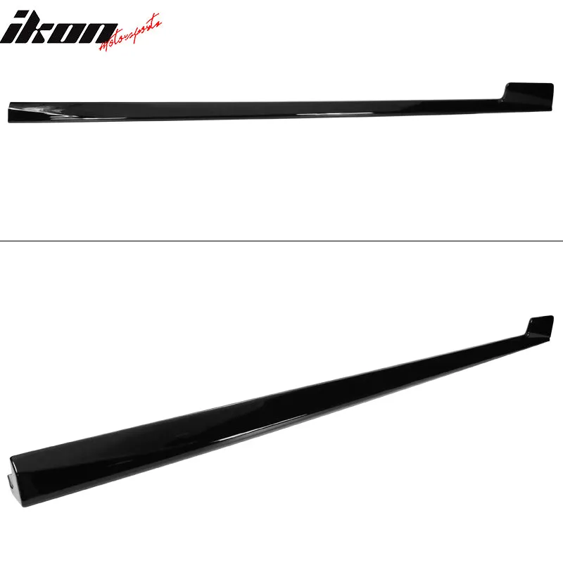 2019-2023 BMW G07 X7 M Sport Gloss Black Side Skirt Extension Pair ABS