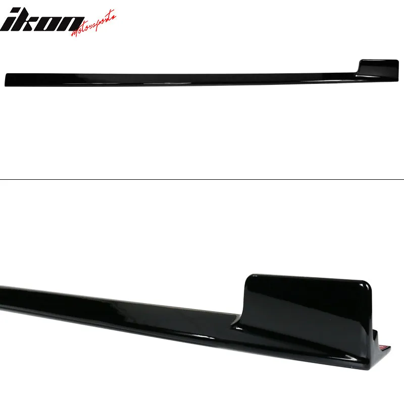 2019-2023 BMW G07 X7 M Sport Gloss Black Side Skirt Extension Pair ABS