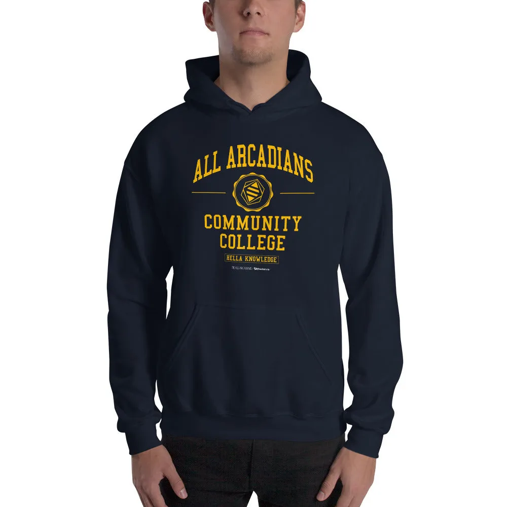 All Arcadians Community College Unisex Hoodies