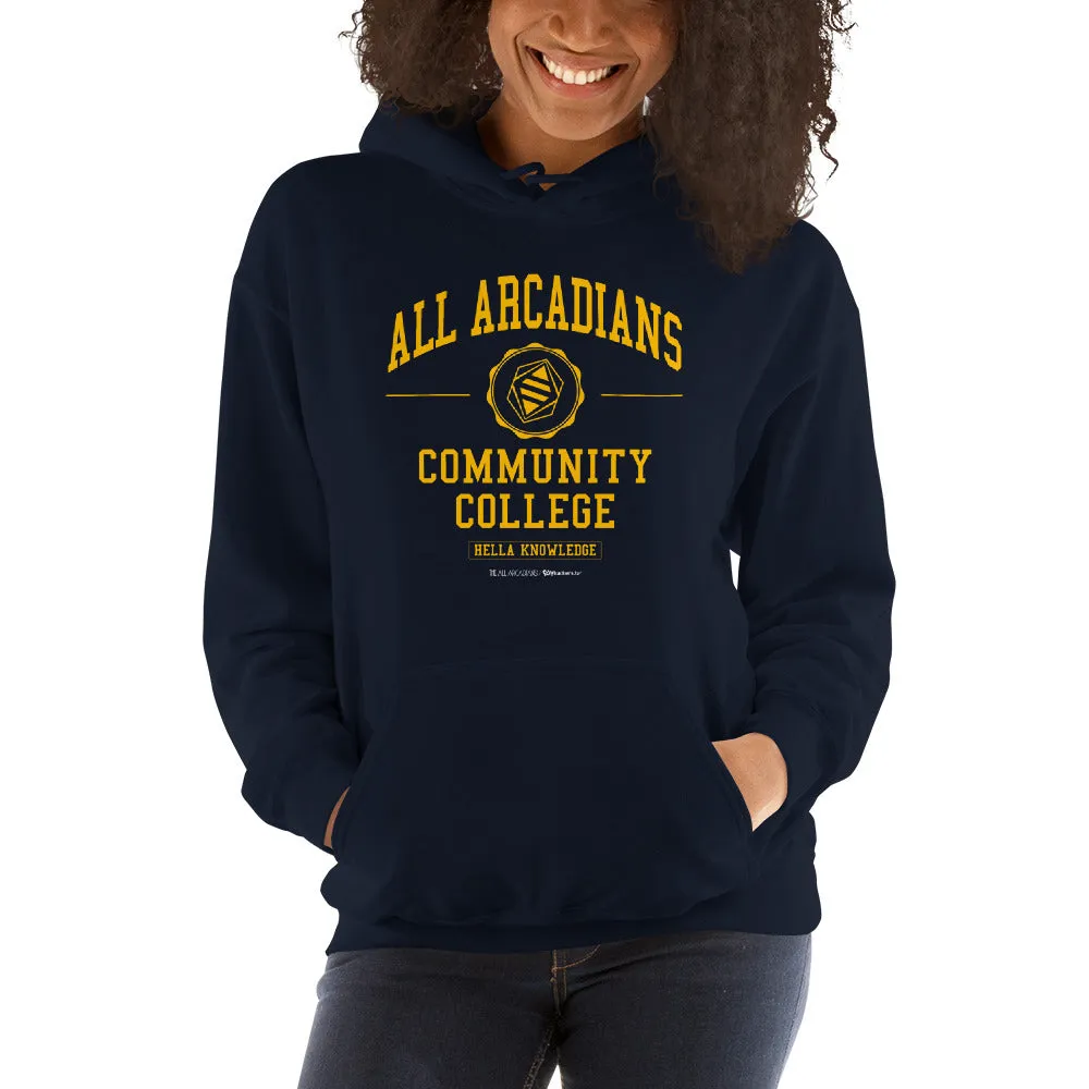 All Arcadians Community College Unisex Hoodies