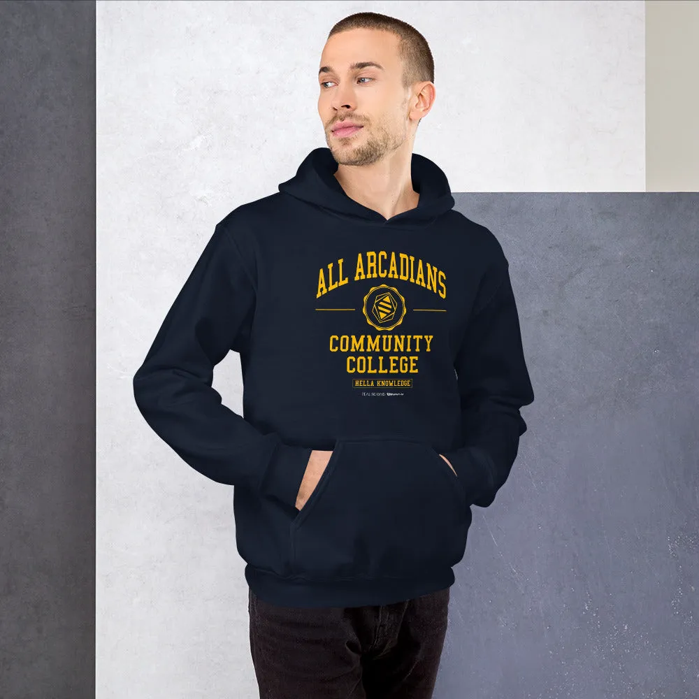 All Arcadians Community College Unisex Hoodies