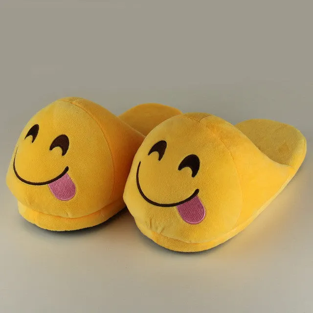 Amazingly Cute Emoji Slippers