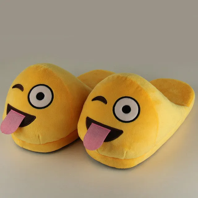 Amazingly Cute Emoji Slippers