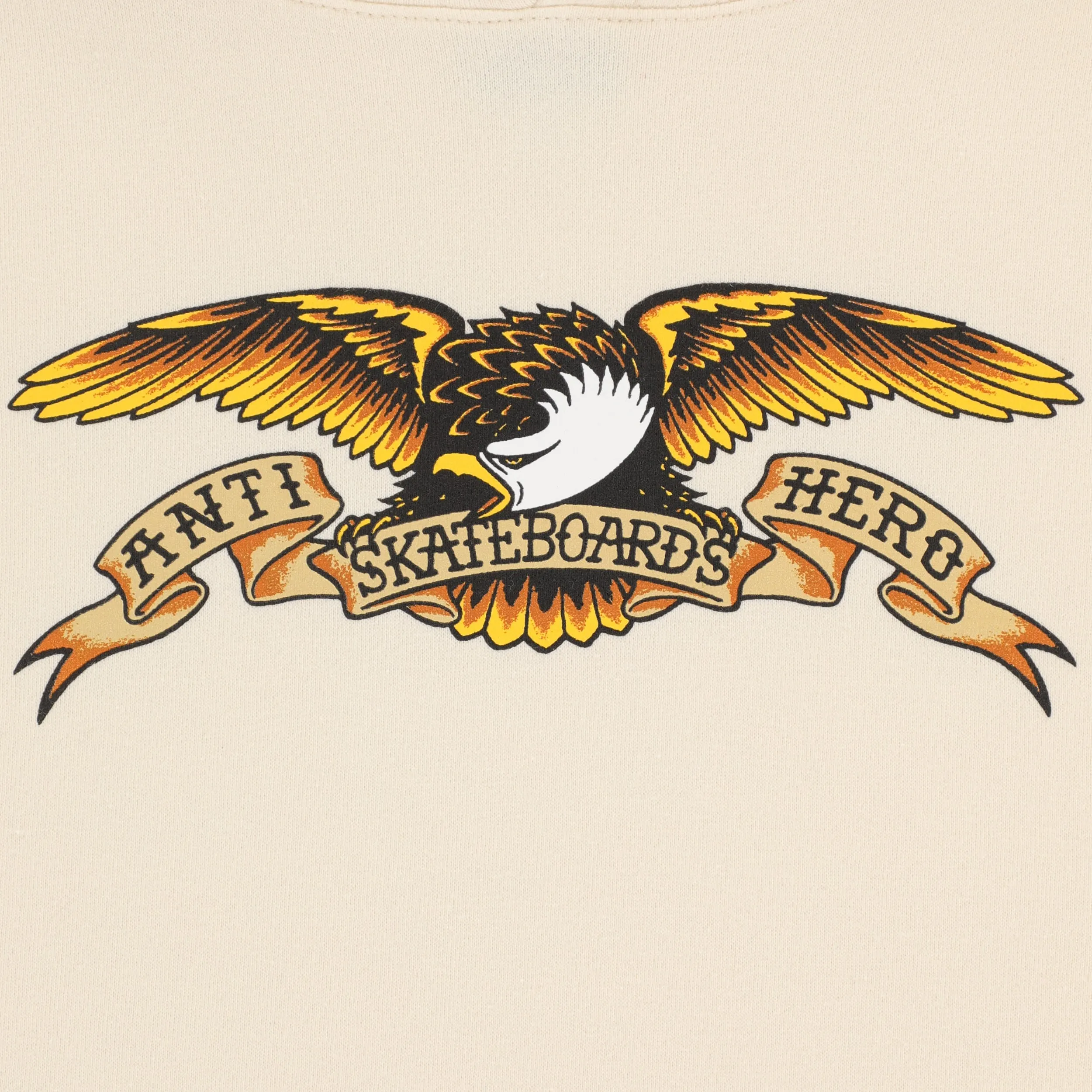 Antihero Basic Eagle Hoodie Bone