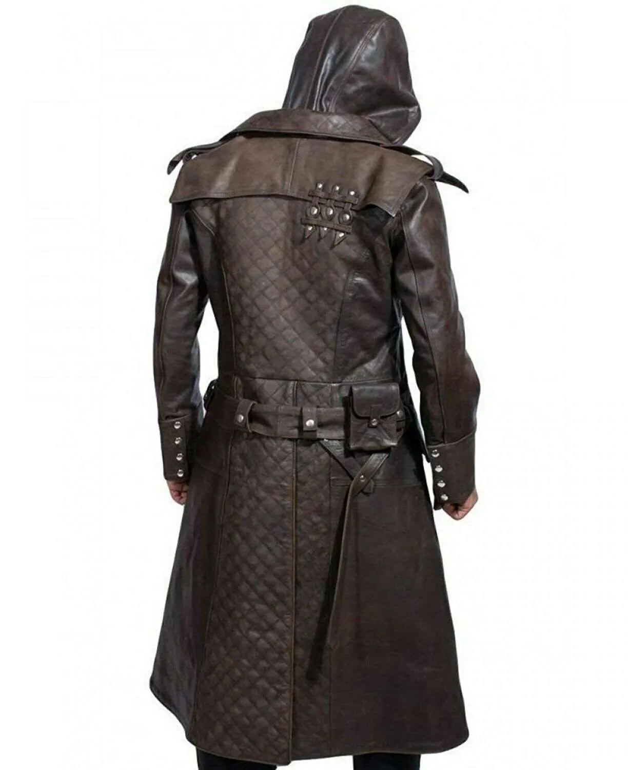 Assassins Creed Syndicate Jacob Frye Brown Trench Coat