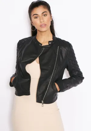 Biker Ariana Grande Leather Jacket