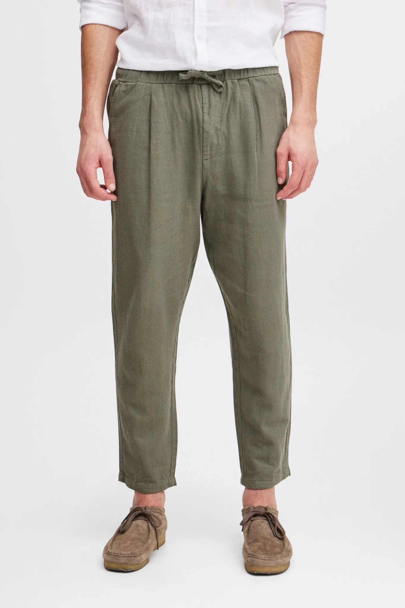 CASUAL FRIDAY - CFHakan Linen Mix Pants - 20505144