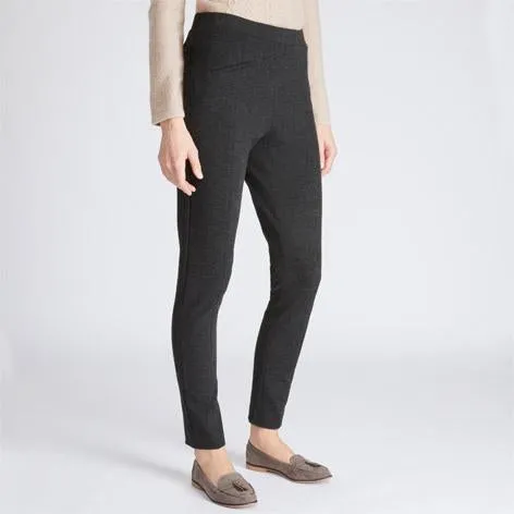 Charcoal Grey Ponte Jeggings