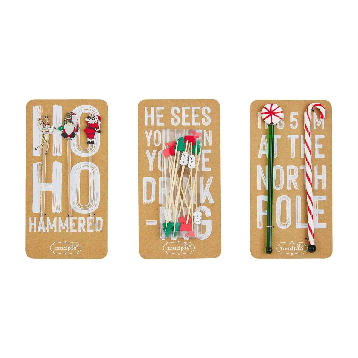 Christmas Bar Accessory Set