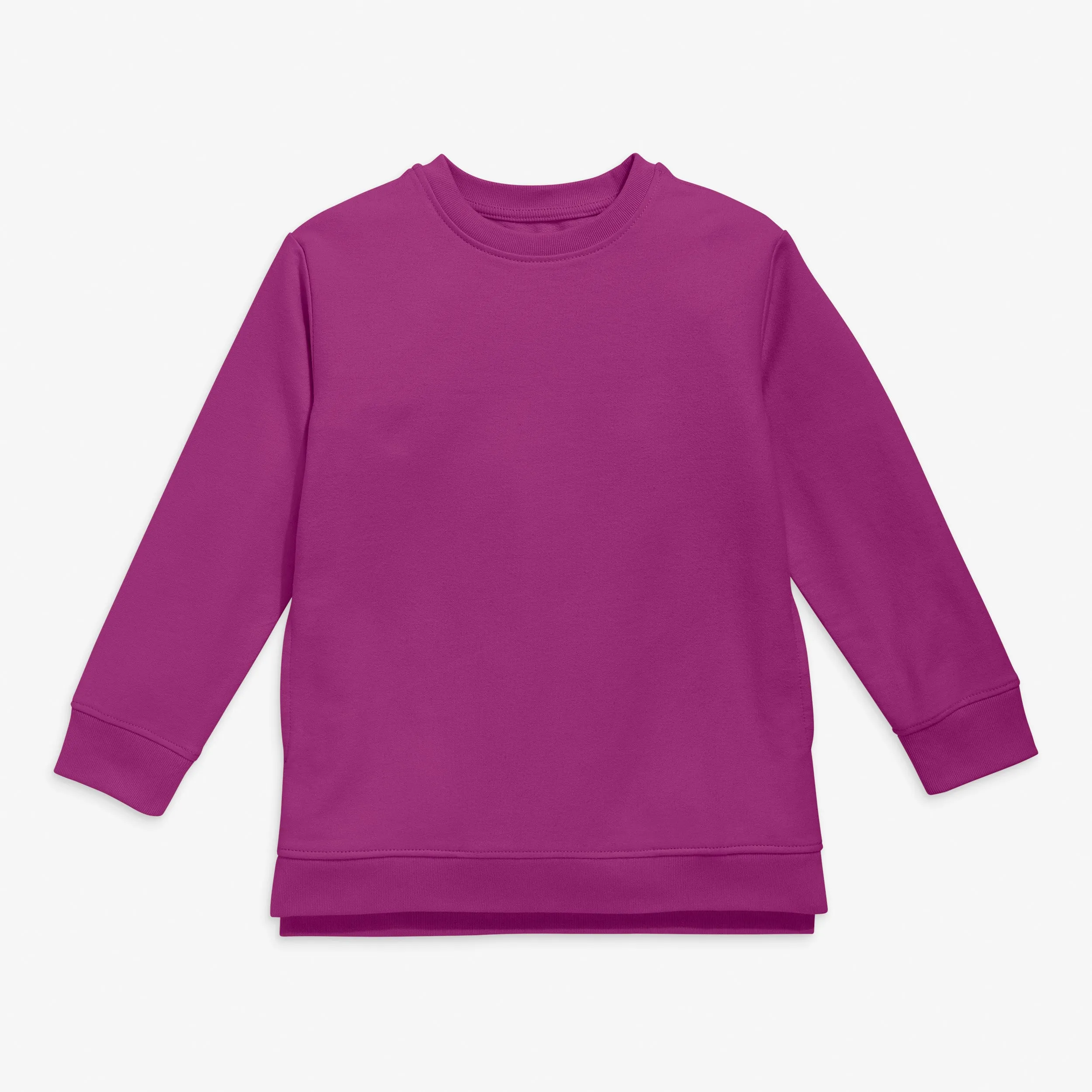 Clearance pocket tunic sweatshirt