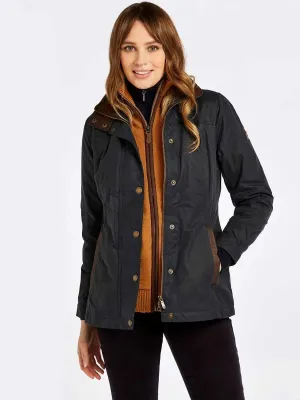 DUBARRY Ladies Mountrath Wax Jacket - Navy