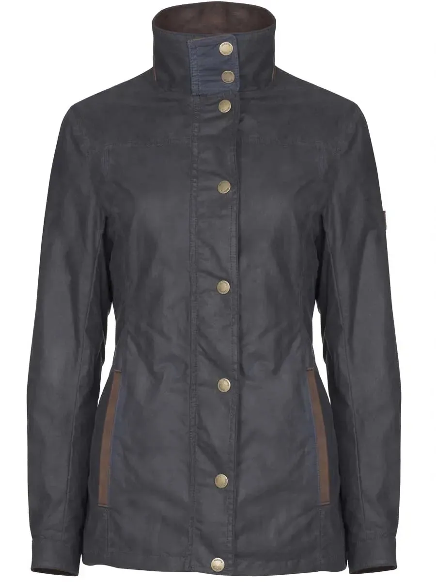 DUBARRY Ladies Mountrath Wax Jacket - Navy