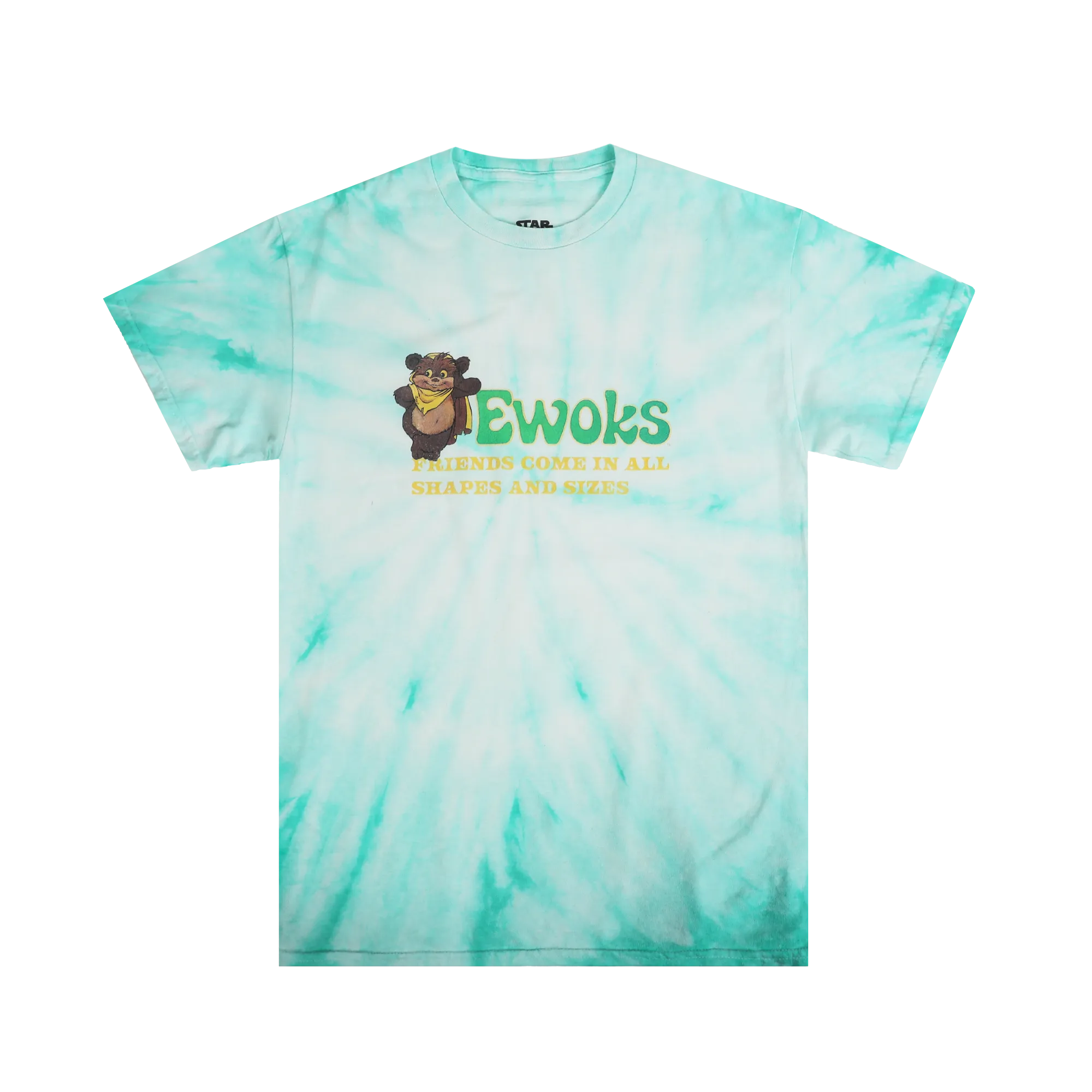 Ewoks Green Tie Dye Tee