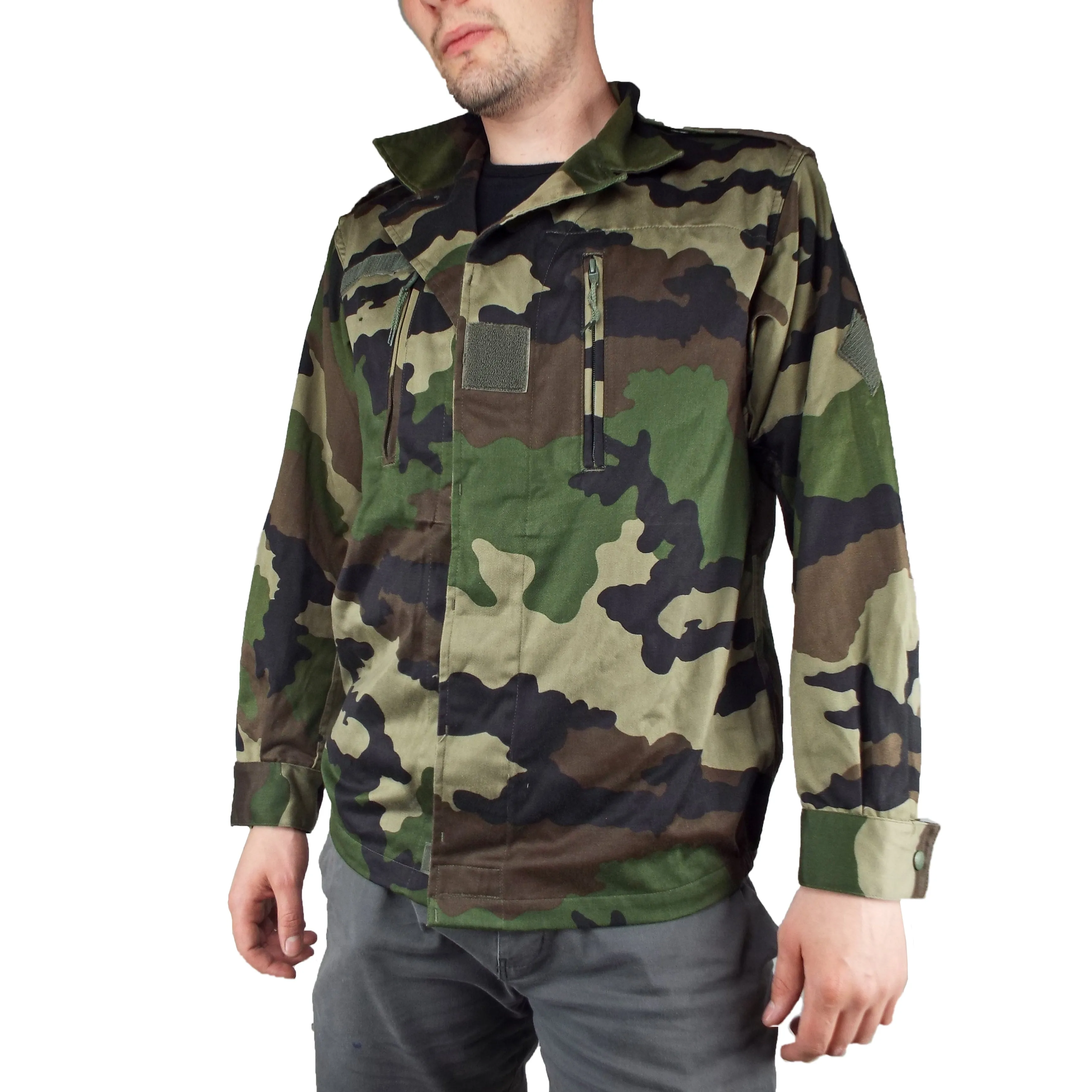 French CCE Woodland Camo F1 Jackets