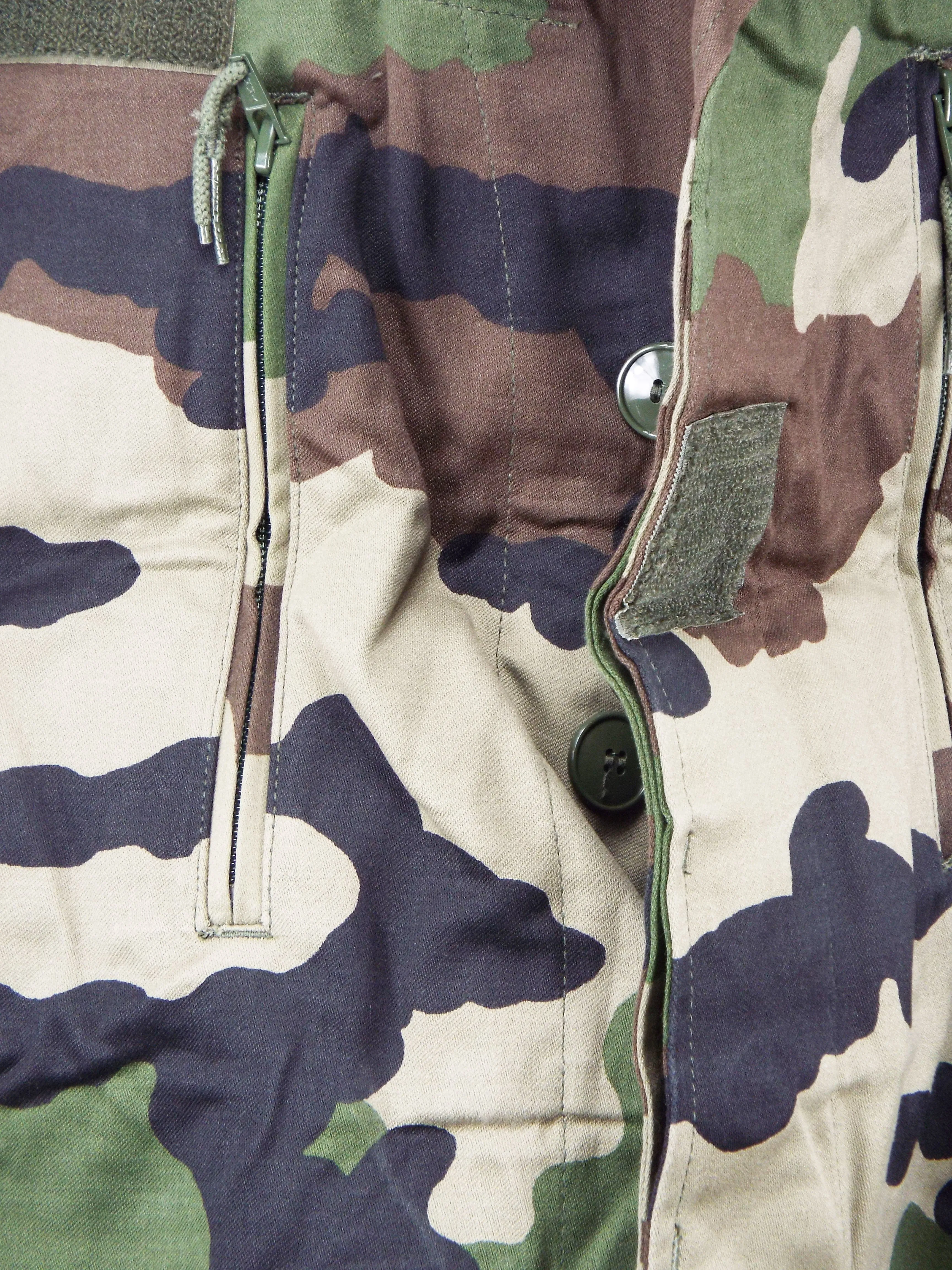 French CCE Woodland Camo F1 Jackets