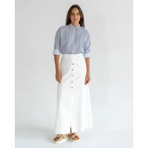 Hudson Maxi Skirt | White