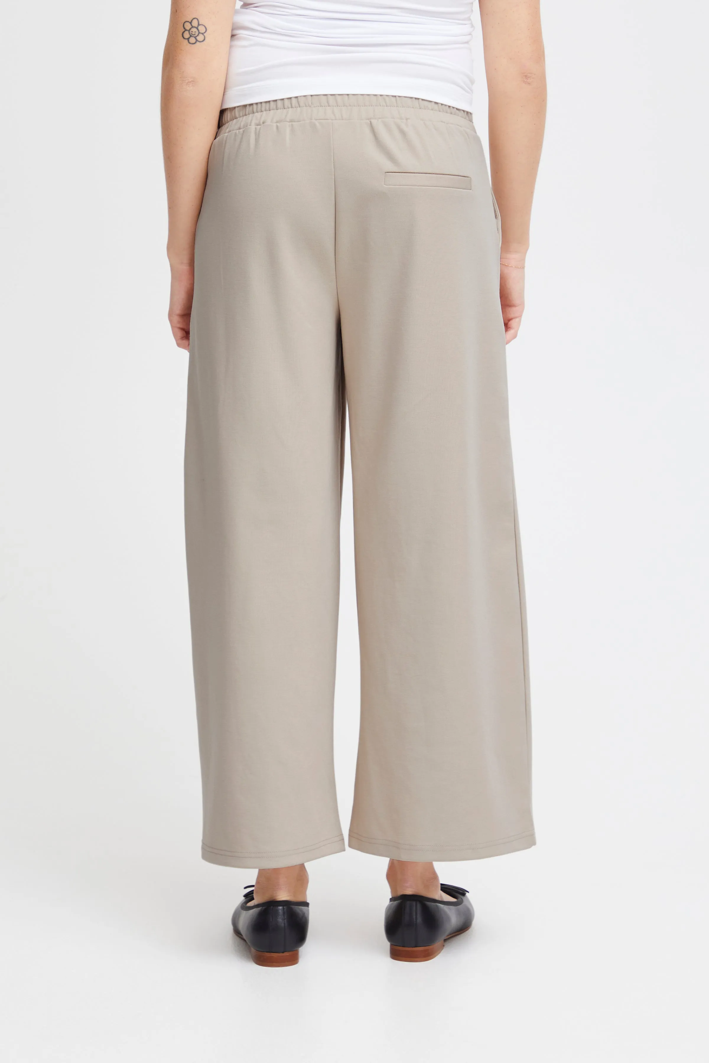 ICHI - IHKATEIH SUS WIDE PANTS - 20116301