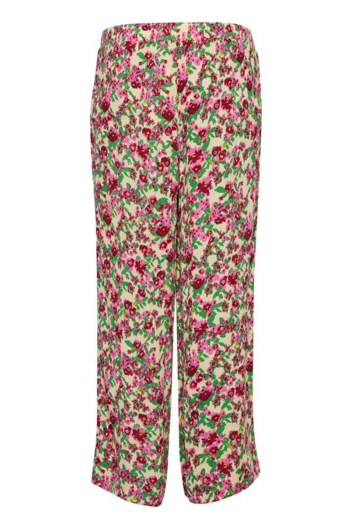 Ichi Ihmarrakech Pants Structured Flowers