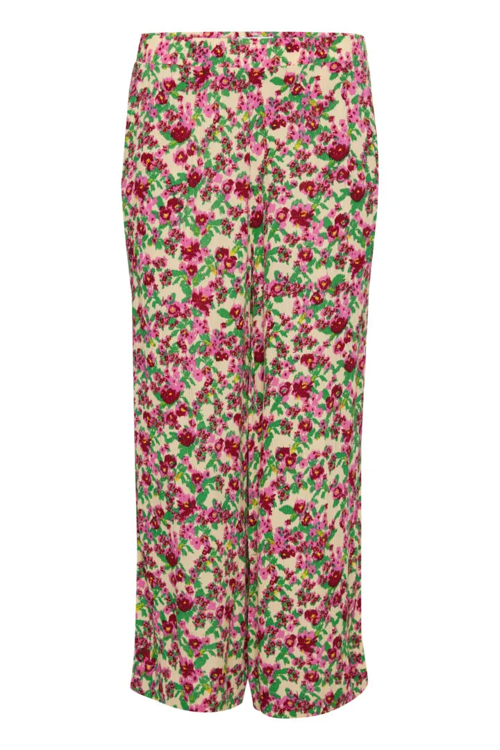 Ichi Ihmarrakech Pants Structured Flowers