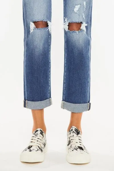 Jordyn Cropped Straight Jeans