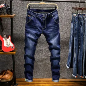 Men's Faded Washed Look Jeans