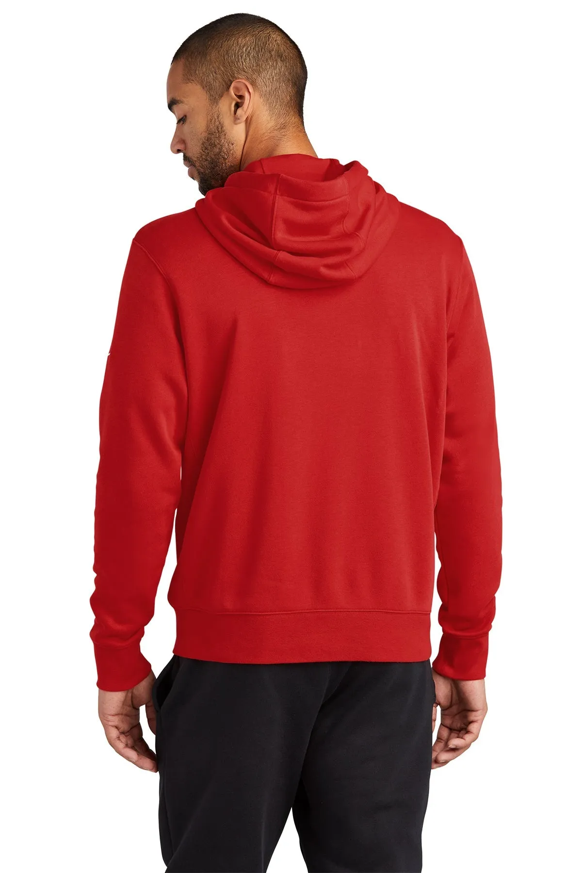 Nike Club Fleece Custom Zip Hoodies, University Red