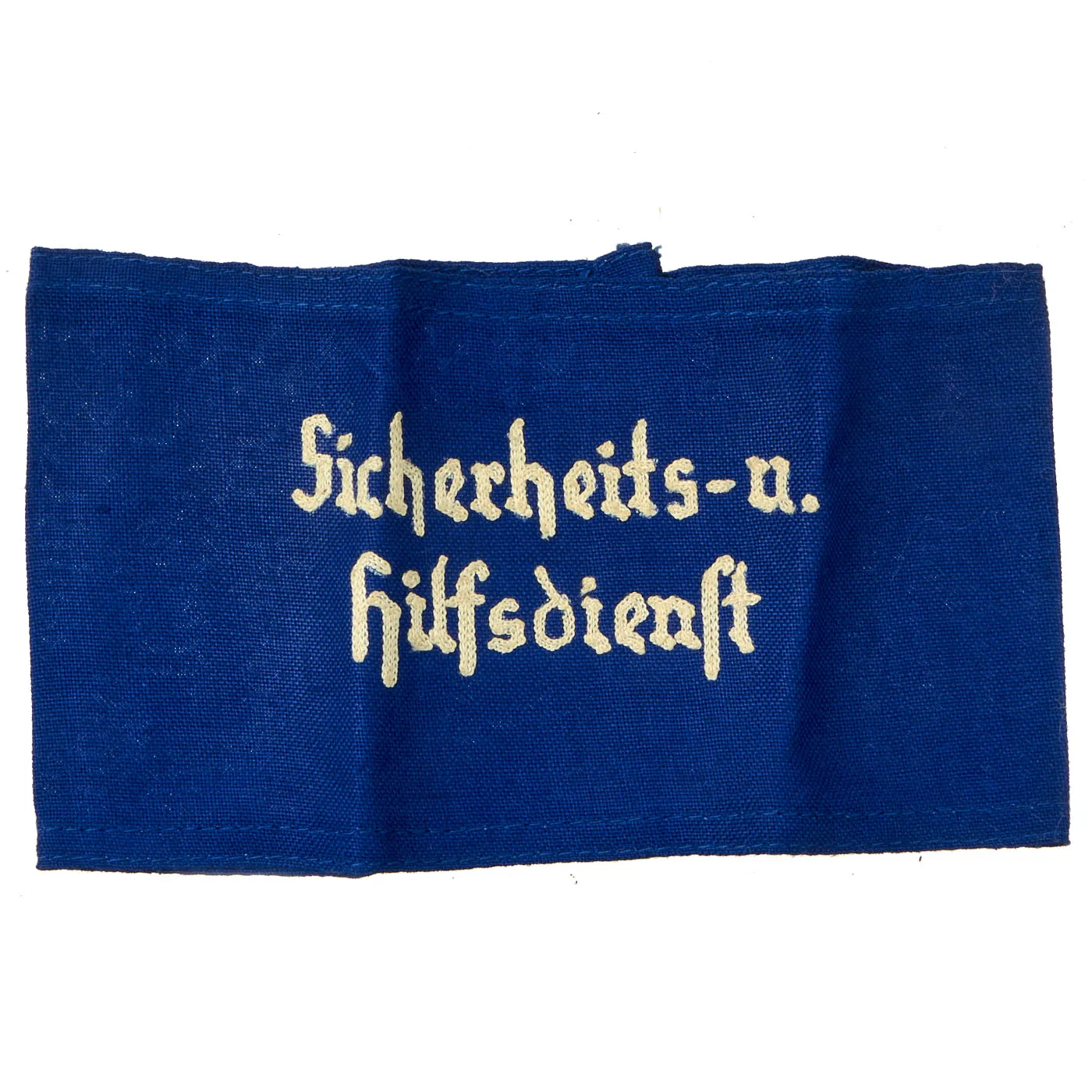 Original German WWII Sicherheits und Hilfsdienst (SHD) Security and Assistance Service Armband