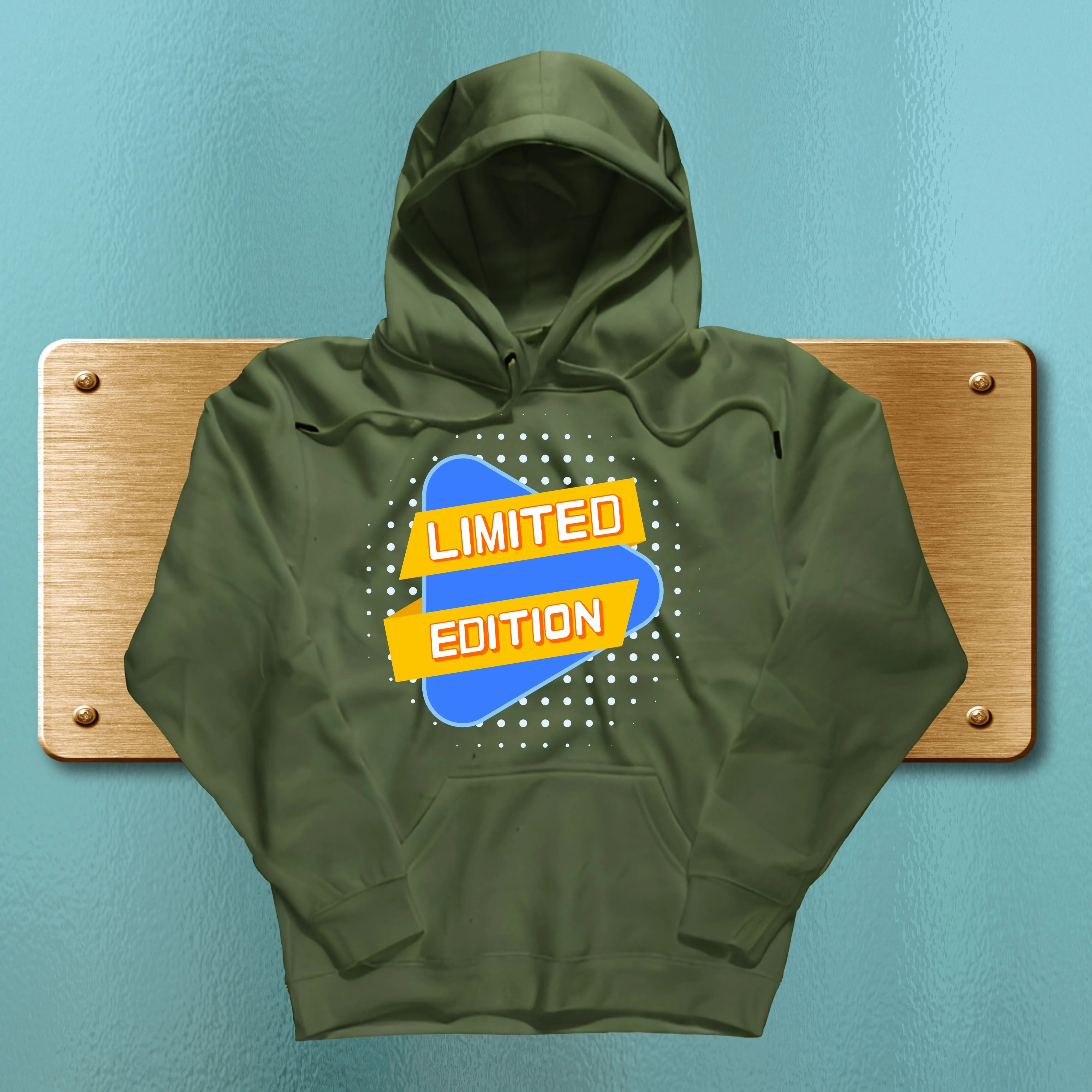 Personalized Limited Edition Olive Hoodie