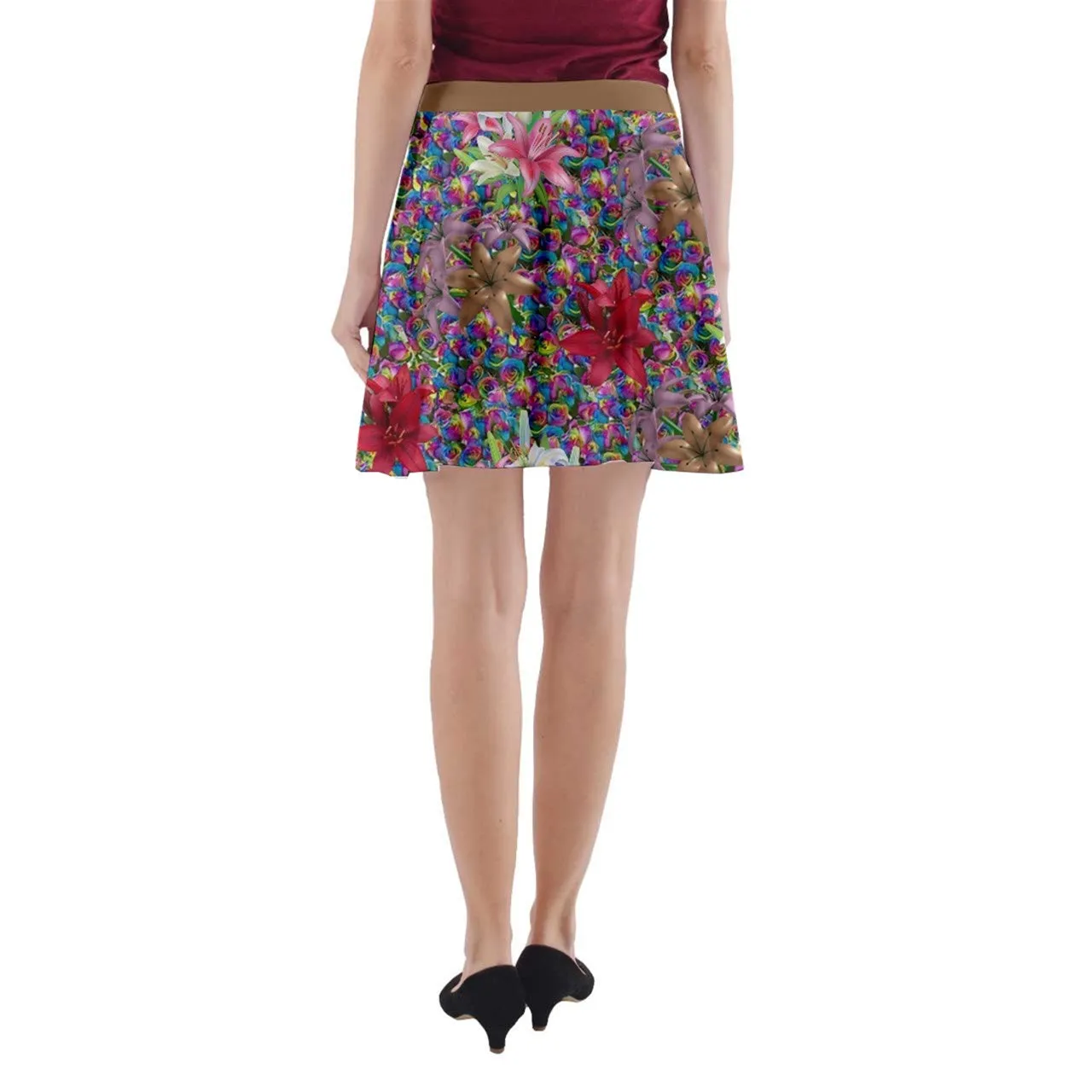 Psyrose 2 A-Line Pocket Skirt