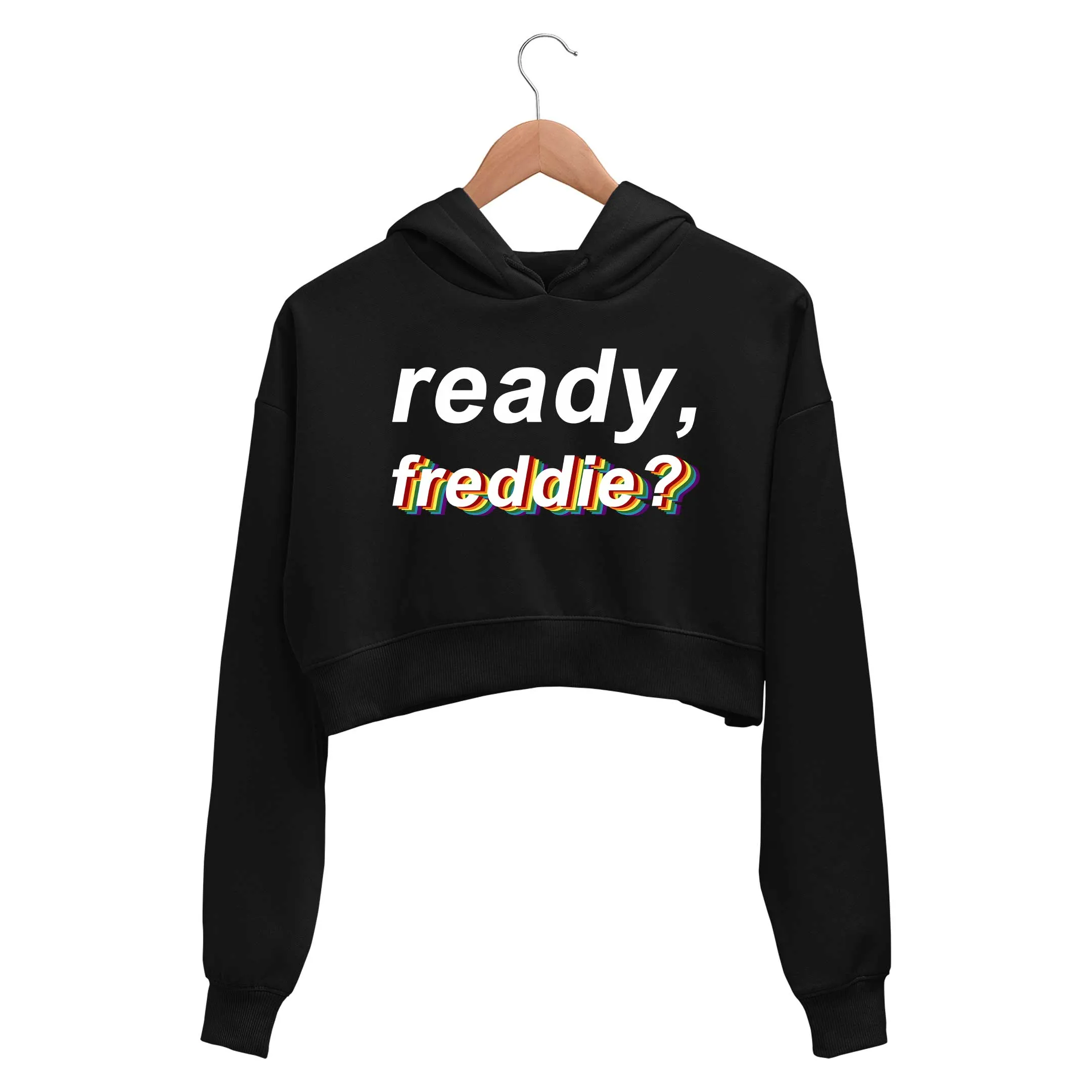 Queen Crop Hoodie - Ready Freddie