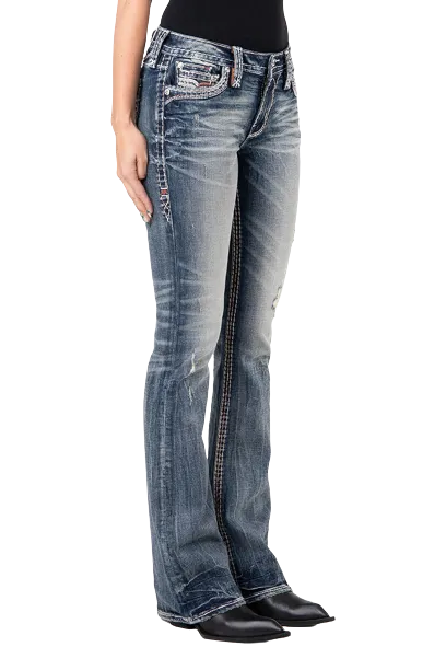 Rock Revival Women's Hila Boot Cut Jeans