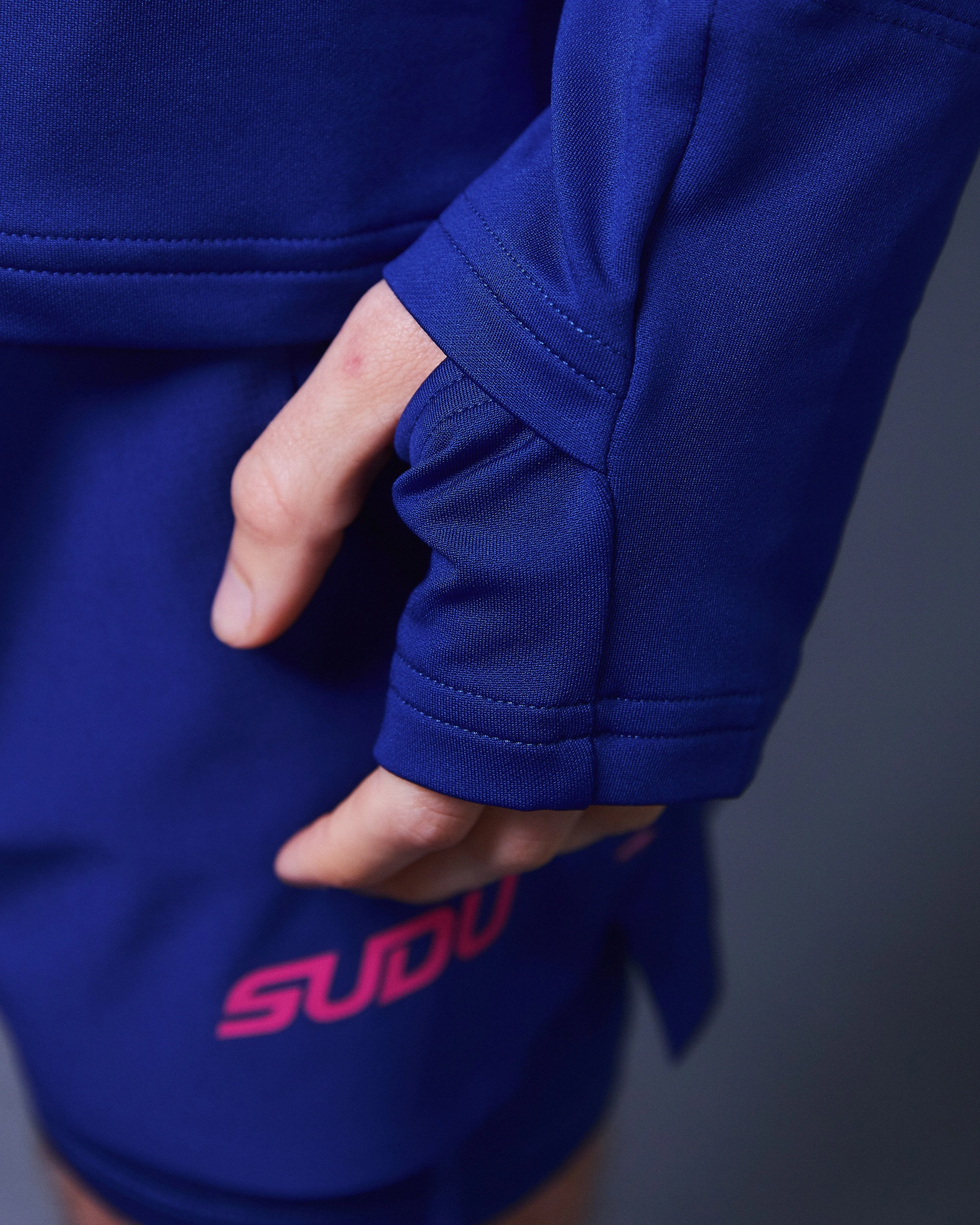 SRH 01 Run Hoodie - Dark Blue/Pink