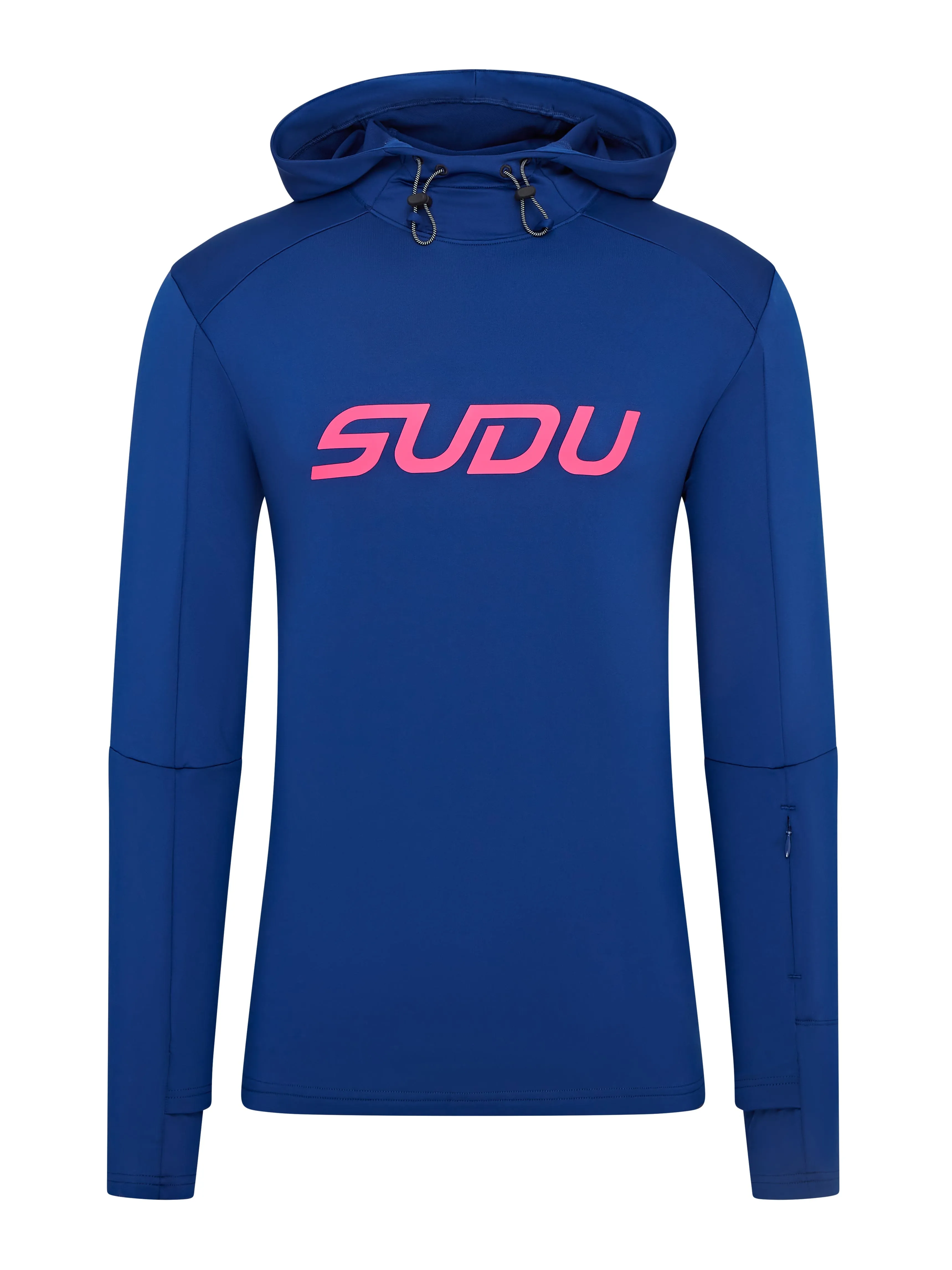 SRH 01 Run Hoodie - Dark Blue/Pink