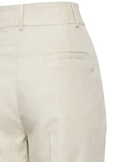 Vilna Pants - Pale Khaki Melange