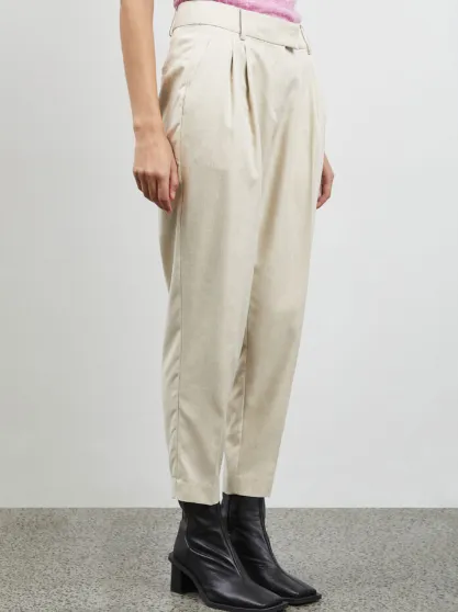 Vilna Pants - Pale Khaki Melange