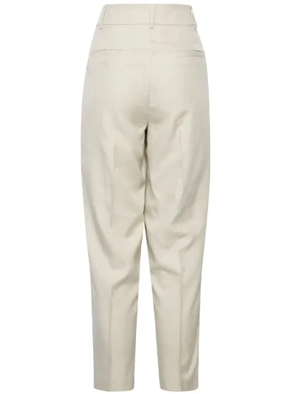 Vilna Pants - Pale Khaki Melange