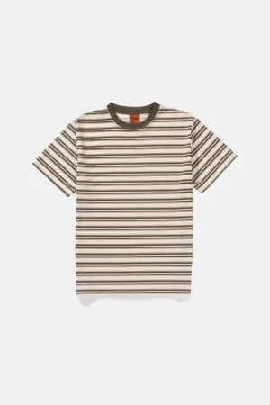 Vintage Stripe Ss T-Shirt Natural